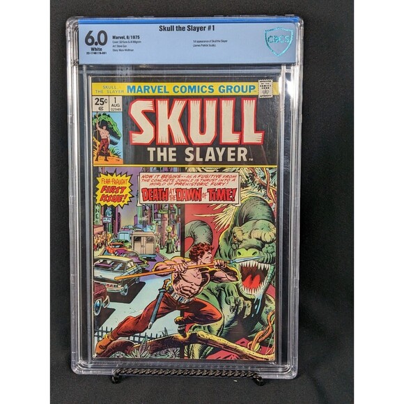 Marvel Skull The Slayer #1 Origin & 1st Appearance CBCS 6.0 FN - Picture 1 of 6